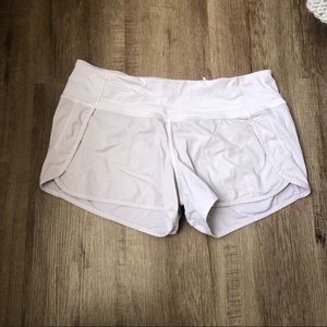 Lululemon White Shorts